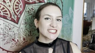 Headmistress Preparing to get her Teeth into her Biting sub