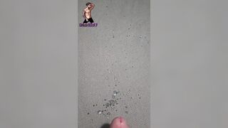 Tattooed Man Blows Obese Load All Over The Blanket