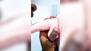 I started gagging so I had to train myself how to unfathomable mouth another time????