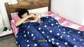 I went on vacation to my stepsister's abode, I didn't know that this babe wanted to bang me so much until