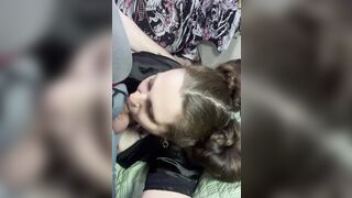 Mouth Screwing Sexy mother I'd like to fuck Biggest Ejaculation On Face/In Throat