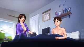 Stepson with large knob lastly gets the breasty abode mother i'd like to fuck with a massive booty