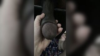 big beautiful woman Shows Off 11 Inch BBC - embermae + elKonguito