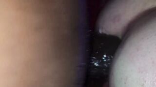 Biggest bbc pumps my booty with nutt