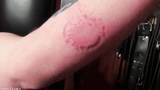 Hard Femdom Biting Session with my Compliant