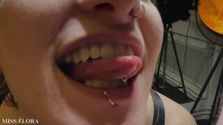 FemDom Biting Mistresse Gets Her Teeth into her Sub - Unfathomable Bites and Teeth Marks