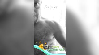 Jerk off with anal-plug