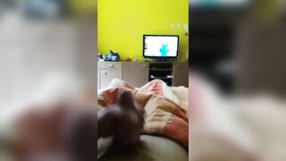 Little play with my large wang two