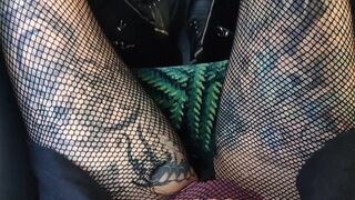 Rubbing snatch on bus