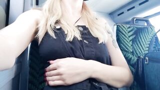 Rubbing snatch on bus