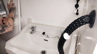 Cleaning my immodest toys after a smutty stream