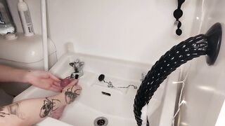 Cleaning my immodest toys after a smutty stream