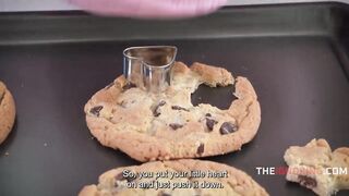 Baking Sensation Teen Alex Coal Drilled During the time that This babe Keeps A Str8 Face And Bakes