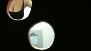 One ally convinces the other to visit a sex store with magnificence holes