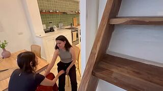 I feel sorry for my cleaning lady, that's why I screw her.