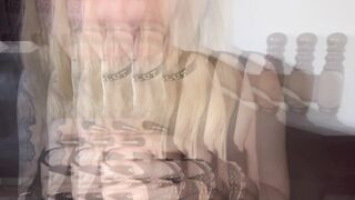 Sharing a beer with your floozy alternative gf