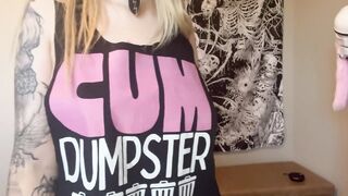 “I’m your cum dumpster” JOI with your cumslut