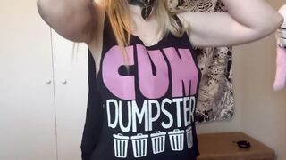 “I’m your cum dumpster” JOI with your cumslut