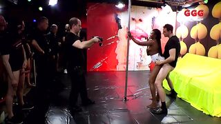 GGG STUDIO - BACKSTAGE OF TEAM FUCK WITH A EBONY CUTIE