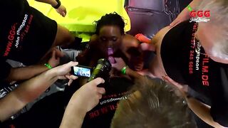 GGG STUDIO - BACKSTAGE OF TEAM FUCK WITH A EBONY CUTIE