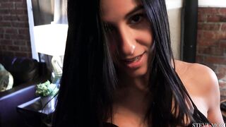 Begging for spunk fountain! My consummate girlfriend, pink twat lot of climax and cum in throat