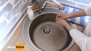 sang a song about the importance of washing hands - #SCRUBHUB