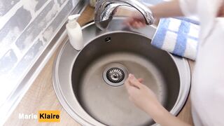 sang a song about the importance of washing hands - #SCRUBHUB