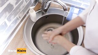 sang a song about the importance of washing hands - #SCRUBHUB