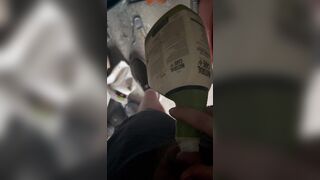 Had to void urine in an old bottle whilst clearing out my old storage unit