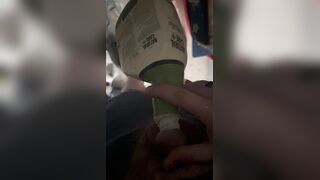 Had to void urine in an old bottle whilst clearing out my old storage unit