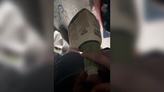 Had to void urine in an old bottle whilst clearing out my old storage unit