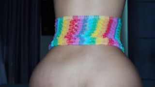 Brother bangs his stepsister ladyboy whilst daddy in some other room