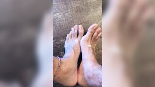 Cum on My Feet and Soles JOI