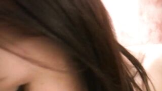 Riley Rebel Tears Throughout Her hose to Give Lap Dance then Screws Glass Vibrator