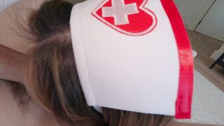 "Aid! I guess I broke My Dong" Breasty Nurse Tru Kait