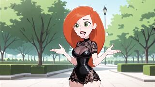 Redhead Toon Beauty Hot Ebony Underware Try On Haul Ai