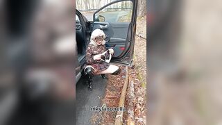 Incontro con un FANS e mi toglie lo slide in un parco pubblico - nikylanonella