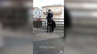 Incontro con un FANS e mi toglie lo slide in un parco pubblico - nikylanonella