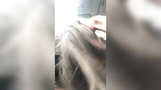 Lesbo bestfriend gets juicy during a training session and bows over