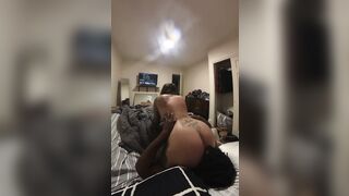 PAWG Stepsister sits on my face