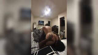 PAWG Stepsister sits on my face