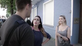 HITZEFREI Hot golden-haired finds random stud on street