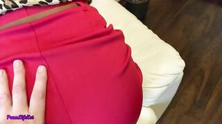 Office mother I'd like to fuck wanted ATTENTION from Co-Worker - and that babe got it HARD POV