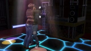 Hunky Sims 4 - Perspired and hawt homo pair sex in the night club (oral-sex, bareback, and jizz flow)