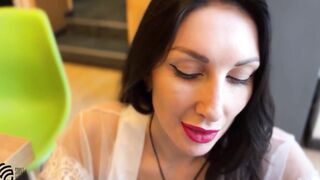 Stepmom took care of her stepson and allowed him to cum inside her