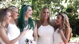 Sexy Sweethearts In Sizzling Group Screw