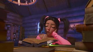 Charming Doll Screaming as Double Joy Pushes Her Limitations(CG Manga Porn)