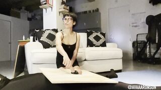 NYMPHO LIONESS WORSHIPS SCHLONG THROUGHOUT BRILLIANCE GAP W/ OBSCENE TALKING! TRUE FEMDOM TEASE - FULL VID ON OF