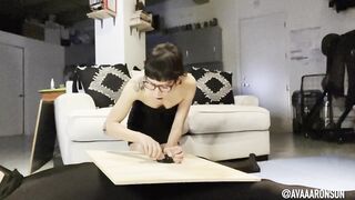 NYMPHO LIONESS WORSHIPS SCHLONG THROUGHOUT BRILLIANCE GAP W/ OBSCENE TALKING! TRUE FEMDOM TEASE - FULL VID ON OF