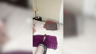 HAWT BLACK PLAYS WITH A FUCKMACHINE - ORAL